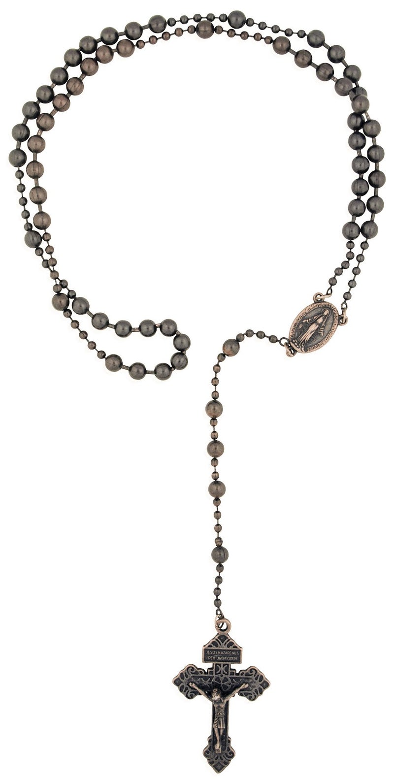 Venerare Soldier of God Military Rosary (Antique Copper) - Image 1